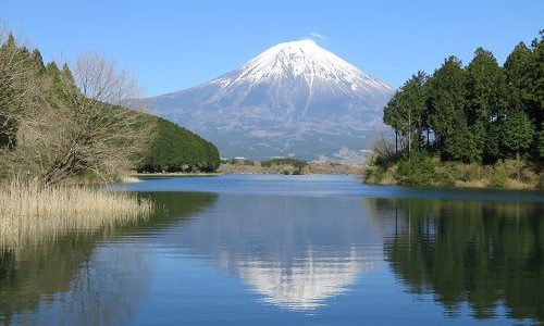 田貫湖富士山写真